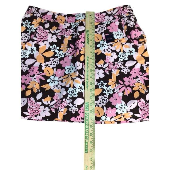SONOMA Life+Style Women's Size 14 Summer Floral 100% Cotton Skort NWT - Picture 8 of 8